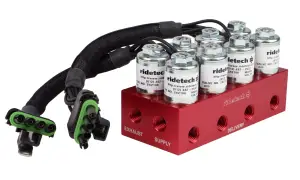 Ridetech - RT30534100 | RideTech RidePro E5 Air Ride Suspension Control System | 5 Gallon Dual Compressor-1/4" Valves - Image 6