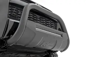 Rough Country - B-T4081 | Rough Country Bull Bar With 20 Inch LED Light Bar For Toyota 4Runner | 2010-2023 | Black - Image 1