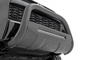 B-T4081 | Rough Country Bull Bar With 20 Inch LED Light Bar For Toyota 4Runner | 2010-2023 | Black
