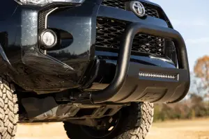 Rough Country - B-T4081 | Rough Country Bull Bar With 20 Inch LED Light Bar For Toyota 4Runner | 2010-2023 | Black - Image 7