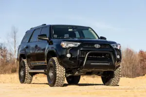 Rough Country - B-T4081 | Rough Country Bull Bar With 20 Inch LED Light Bar For Toyota 4Runner | 2010-2023 | Black - Image 6