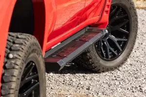 Rough Country - SRB01900B | Rough Country HD2 Aluminum Running Boards (2019-2025 Silverado, Sierra 1500 2WD/4WD | 2020-2025 Silverado, Sierra 2500 HD, 3500 HD 2WD/4WD | Crew Cab) - Image 2