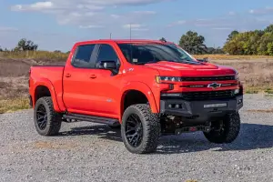Rough Country - SRB01900B | Rough Country HD2 Aluminum Running Boards (2019-2025 Silverado, Sierra 1500 2WD/4WD | 2020-2025 Silverado, Sierra 2500 HD, 3500 HD 2WD/4WD | Crew Cab) - Image 4