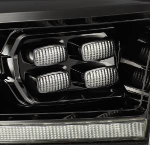 AlphaREX - 880520 | AlphaRex LUXX-Series (5th Gen 2500 Style) LED Projector Headlights For Ram 1500 / 2500 / 3500 (2009-2018) | Alpha-Black - Image 4