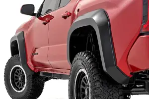 Rough Country - O-T12421 | Rough Country Sport Fender Flares For Toyota Tacoma 2/4WD (2024-2024) | Flat Black - Image 2