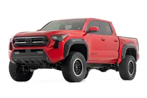 Rough Country - O-T12421 | Rough Country Sport Fender Flares For Toyota Tacoma 2/4WD (2024-2024) | Flat Black - Image 3