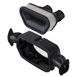 S&B Filters - CAI-75-5172D | S&B Filter JLT Cold Air Intake (2023-2024 Corvette C8 Z06 5.5L) Dry Extendable White - Image 1