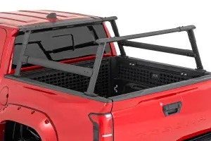 73124 | Rough Country Full Height Aluminum Bed Rack (2024 Tacoma 2WD/4WD | 5' Bed)