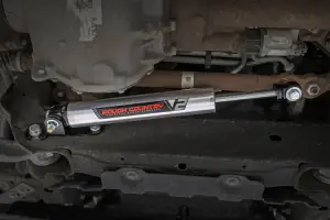 Rough Country - 8730170 | Rough Country V2 Steering Stabilizer (2016-2025 Silverado, Sierra 2500 HD, 3500 HD 4WD) - Image 3