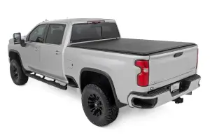 Rough Country - 42120690 | Rough Country Soft Roll Up Bed Cover (2020-2025 Silverado, Sierra 2500 HD, 3500 HD 2WD/4WD | 6'9" Bed) - Image 3