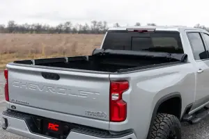 Rough Country - 42120690 | Rough Country Soft Roll Up Bed Cover (2020-2025 Silverado, Sierra 2500 HD, 3500 HD 2WD/4WD | 6'9" Bed) - Image 6