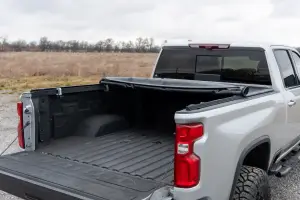 Rough Country - 42120690 | Rough Country Soft Roll Up Bed Cover (2020-2025 Silverado, Sierra 2500 HD, 3500 HD 2WD/4WD | 6'9" Bed) - Image 11