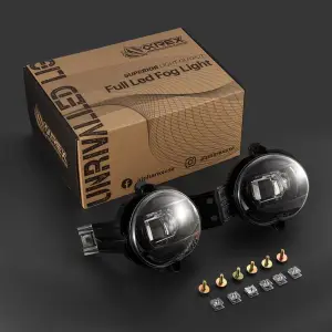 AlphaREX - 210005 | Alpharex DoubleTap Dual Color LED Projector Fog Lights For Dodge Ram 1500 (2002-2008) / Ram 2500/3500 (2003-2009) | No Bezel | White/Amber - Image 4