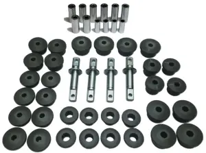 Ridetech - RT11519500 | RideTech Delrin control arm bushing kit (1997-2013 Corvette | except 2005-2013 Z06) - Image 1