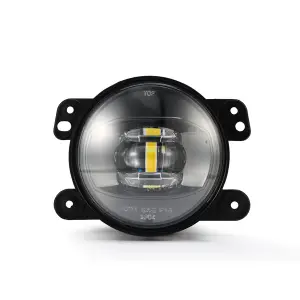 AlphaREX - 210004 | AlphaRex Universal DoubleTap Dual Color LED Projector Fog Lights For Chrysler/Dodge/Hummer/Jeep (2003-2023) | White/Amber - Image 9