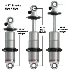 RT24149901 | RideTech HQ Coil-Over shock with 4.1" stroke and 1.7" eye mount | universal