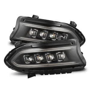 880499 | AlphaRex NOVA-Series LED Projector Headlights For Dodge Charger (2015-2023) | Black