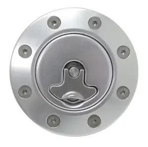 Ridetech - RT81000032 | RideTech Billet aluminum gas cap  locking anodized Silver(1967-1968 Camaro) - Image 3