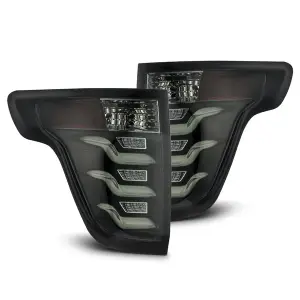 AlphaREX - 660010 | AlphaRex PRO-Series LED Tail Lights For Ford Explorer (2011-2015) | Jet Black - Image 1