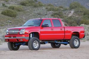 Fabtech Motorsports - FTSK1014 | Fabtech 6 Inch Performance System With Performance Shocks (2001-2010 Silverado, Sierra 2500 HD, 3500 HD) - Image 2