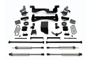 FTSK1014DL | Fabtech 6 Inch Performance System With Dirt Logic Shocks (2001-2010 Silverado, Sierra 2500 HD, 3500 HD)