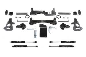 FTSK1045M | Fabtech 6 Inch RTS System With Stealth Shocks (2001-2010 Silverado, Sierra 2500 HD, 3500 HD)