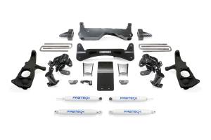 FTSK1051 | Fabtech 6 Inch RTS System With Performance Shocks (2011-2019 Silverado, Sierra 3500 HD)