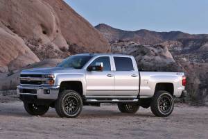 Fabtech Motorsports - FTSK1123 | Fabtech 4 Inch Basic System With Performance Shocks (2011-2019 Silverado, Sierra 3500 HD) - Image 2