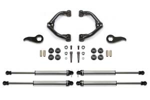 FTSK1155DL | Fabtech 3.5 Inch Uniball UCA Kit With Dirt LogicSS (2020-2024 Silverado, Sierra 2500 HD)