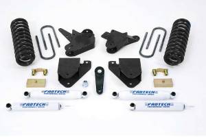 FTSK2098 | Fabtech 6 Inch Basic System With Performance Shocks (2001-2004 F250, F350 Super Duty 2WD, 2000-2005 Excursion 2WD Gas and 6.0L Diesel)