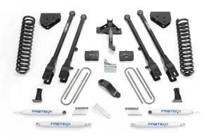 Fabtech Motorsports - FTSK2120 | Fabtech 6 Inch 4 Link System With Coils and Performance Shocks (2008-2016 F250 Super Duty 4WD) - Image 1