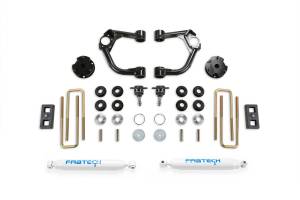 FTSK2322 | Fabtech 3.5 Inch BJ UCA System With Performance Shocks (2019-2023 Ranger 4WD without Intrusion Beam Kit)