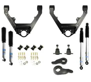 KR99STAGE3 | Kryptonite Stage 3 Leveling Kit w/ Bilstein Shocks (1999-2006 GM 1500 PU/SUV)