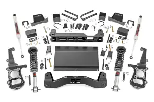 49940 | Rough Country 6 Inch Lift Kit For Ford F-150 4WD (2021-2024) | M1 Struts With M1 Rear Shocks