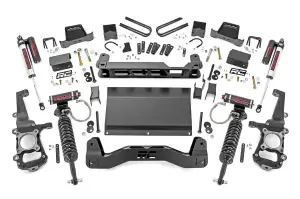 49950 | Rough Country 6 Inch Lift Kit For Ford F-150 4WD (2021-2024) | Vertex Coilovers With Vertex Shocks
