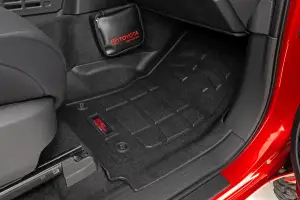 Rough Country - SM71224 | Rough Country Sure Fit Floor Mats For Crew Cab Toyota Tacoma 2WD/4WD (2024-2024) | Front & Rear - Image 3