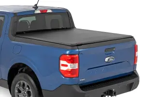 42534600 | Rough Country Soft Roll Up Bed Cover (2022-2024 Maverick AWD/FWD | 4'6" Bed)