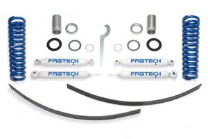 FTSK7015 | Fabtech 0-3.5 Inch Basic Adjustable Coilover System With Performance Rear Shocks(1995.5-2004 Tacoma PreRunner 6 Lug)