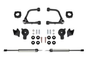 Fabtech Motorsports - FTSK7089DL | Fabtech 3 Inch UCA Kit With UniballS and Front Shock Spacers and Rear DLSS and Rear Air Bag Spacers (2022-2024 Tundra 4WD) - Image 1