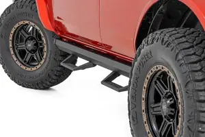 51143 | Rough Country SRL2 Adjustable Aluminum Step (2021-2024 Bronco 4WD | 4 Door)