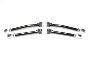 FTS24128 | Fabtech Short Arm Front & Rear lower Links with 5 Ton Joints (2007-2018 Wrangler JK 4WD)