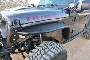Fabtech Motorsports - FTS24212 | Fabtech Front Steel Tube Fenders (2018-2023 Wrangler JL 4WD | 2020-2023 Gladiator JT 4WD) - Image 4