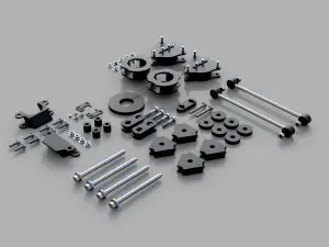 Traxda - 203015 | Traxda 1.5 Inch Front / 1.5 Inch Rear Suspension Lift Kit (2023-2024 Pilot , Includes Trailsport) - Image 3