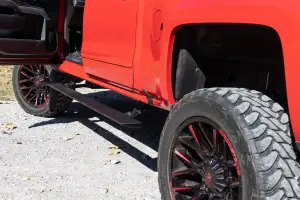 Rough Country - PSR50718 | Rough Country Power Retractable Running Boards With LED Lights (2007-2014 Silverado, Sierra 1500, 2500 HD, 3500 HD 2WD/4WD | Crew Cab) - Image 4