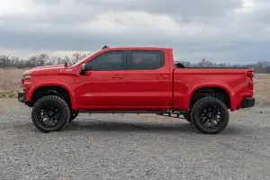 Rough Country - 14009 | Rough Country OV2 Running Boards Side Step Bars (2019-2025 Silverado, Sierra 1500 2WD/4WD  | 2020-2025 Silverado, Sierra 2500 HD 2WD/4WD | Crew Cab) - Image 4
