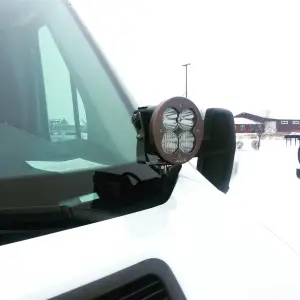 Van Compass - 4043 | Van Compass Hoodline Light Pod Mounts (2013-2025 Transit AWD/RWD) - Image 4