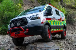 Van Compass - 1046 | Van Compass Front 2 Inch Lift Spindles (2015-2025 Transit Single Wheel ONLY) - Image 4