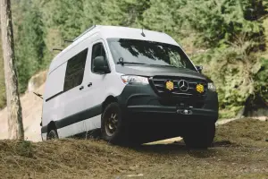 Van Compass - 7036-KIT | Van Compass Striker 2 Inch Lift Kit - FRONT ONLY (2019-2024 Sprinter 2500, 3500 2WD) - Image 2