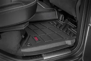 Rough Country - SM31430 | Rough Country Sure Fit Floor Mats For Crew Cab Ram 2500 / 3500 2WD/4WD (2019-2024) | Front Row Bucket Seats, Cover Front & Rear - Image 5