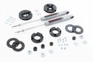 73030 | Rough Country 2 Inch Lift Kit For Toyota Land Cruiser 4WD (2024-2025) | Strut Spacers, Rear N3 Shocks